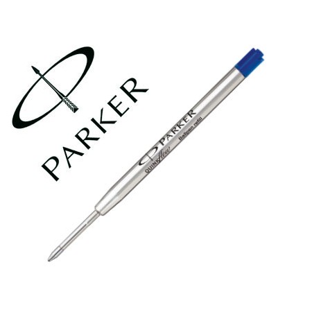 Recarga Esferografica Parker Azul Fino