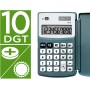 Calculadora de Bolso Xf15 10 Digitos com Capa Solar E Pilhas Cor Cinza 123X75X12 Mm