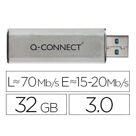 Pen Drive USB Q-Connect Flash 32Gb 3.0