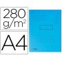 Classificador Exacompta Cartolina Reciclada Din A4 Azul 280Gr com 2 Abas Interior