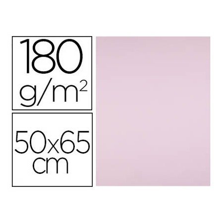 Cartolina 50X65 Cm 180 Gr Rosa Pack de 25 Unidades
