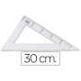 Esquadro Triangulo Plastico 30 Cm