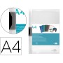 Bolsa Dossier com Clip Lateral Din A4 Transparente 60 Folhas