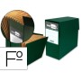 Caixa de Transferencias com Fole Formato Folio Verde