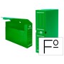 Caixa Para Arquivo Definitivo em Polipropileno Verde Formato 360X260X100 Mm