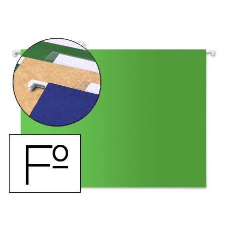 Capas de Suspensao Folio Kraft Verde
