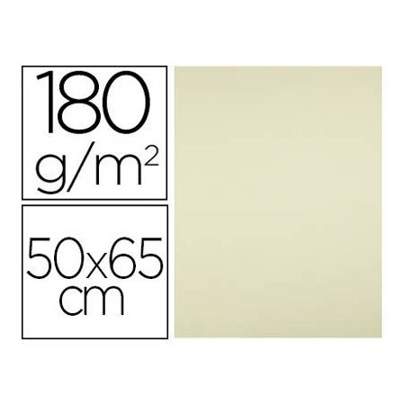 Cartolina 50X65 Cm 180 Gr Amarelo Pack de 25 Unidades