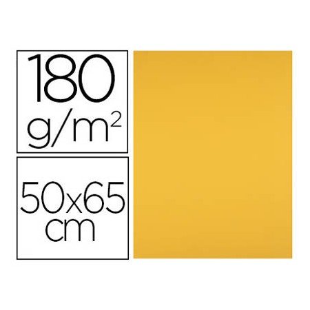 Cartolina 50X65 Cm 180 Gr Ouro Velho Pack de 25 Unidades