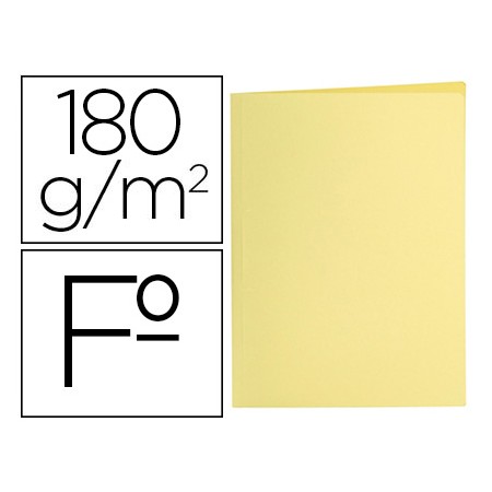 Classificadores Folio Amarelo Pastel 180G/M2