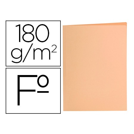 Classificadores Folio Laranja Pastel 180G/M2