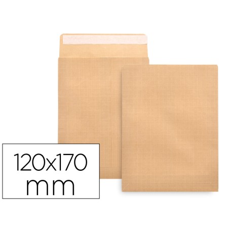 Envelope Salarios Castanho 120X176Mm Sem Janela Pack de 1000 Unidades