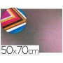 Goma Eva com Purpurina 50X70Cm 60Gr Espessura 2 Mm Bicolor Rosa Verde
