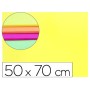Goma Eva Amarelo Fluorescente Placa 50X70Cm 60Gr Espessura 2Mm