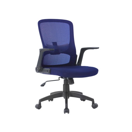 Cadeira de Escritorio Q-Connect Base Metal Regulavel em Altura 910+75Mm Altura 610Mm Largura 550Mm Profundidade Tecido A