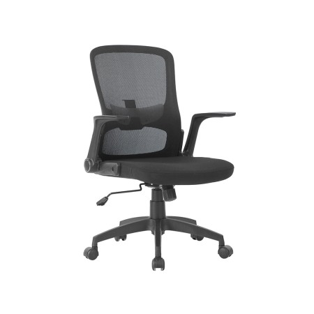 Cadeira de Escritorio Q-Connect Base Metal Regulavel em Altura 910+75Mm Altura 610Mm Largura 550Mm Profundidade Tecido P