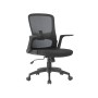 Cadeira de Escritorio Q-Connect Base Metal Regulavel em Altura 910+75Mm Altura 610Mm Largura 550Mm Profundidade Tecido P