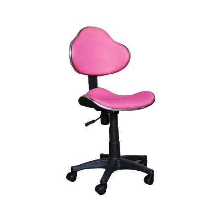 Cadeira de Escritorio Q-Connect Regulavel em Altura 845+120Mm Alt. 460Mm Larg x 450Mm Prof Rosa