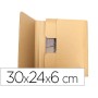 Caixa Para Embalar Livro Q-Connect Medidas 300X240X60 Mm Espessura Cartao 3 Mm