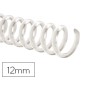 Espiral Q-Connect de Plastico Transparente 32 5:1 12Mm 1,8Mm Caixa de 100 Unidades