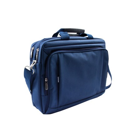 Mala Para Portatil Q-Connect 15,5" Azul com Uma Asa Medidas 390X310X120 Mm