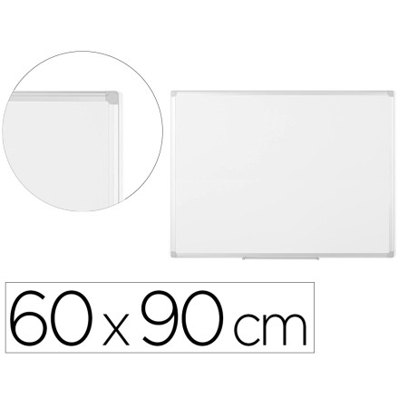 Quadro Branco Bi-Office Earth Lacado Magnetico Moldura de Aluminio 600X900 Mm