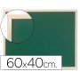 Quadro Verde Q-Connect Giz Moldura Madeira Sem Prateleira 60X40 Cm