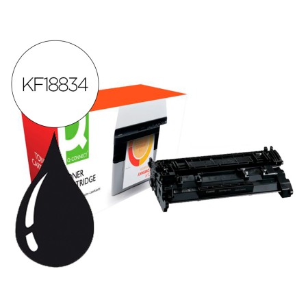 Toner Compativel Q-Connect Canon Lbp214-Hy I-Sensys Lbp 212 / 214 / 215 Alto Rendimento Preto 9200 Paginas