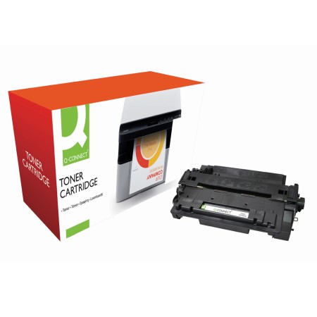 Toner Q-Connect Compativel Hp Ce255A Para Laserjet P3015 / P3015D / 3015Dn / 3015X -6.000Pag