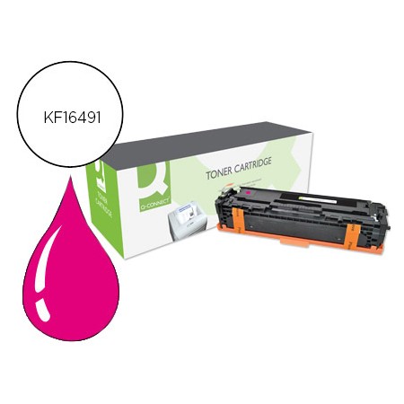 Toner Q-Connect Compativel Hp Cf213A Cor Laserjet M251N / 251Nw / 276N / 276Nw Magenta 1.800 Pag