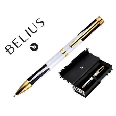 Roller Belius Dualita Corpo Branco Desenho Preto Tinta Preta Caixa Design