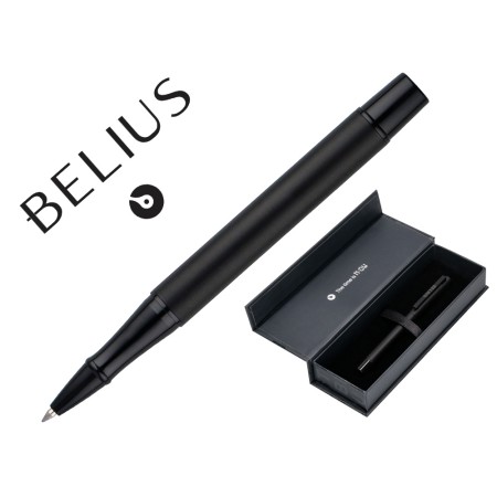 Roller Belius Unstoppable Preto Tinta Preta Caixa Design