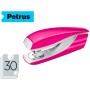 Agrafador Petrus Mod 635 Wow Fucsia Metalizado Capacidade 30 Folhas