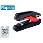 Agrafador Rapid So30C Plastico Preto/Vermelho Capacidadee 30 Folhas Usa Agrafes Omnipress 30