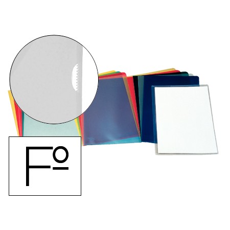 Bolsa Dossier Esselte em Plastico Folio Transparente 110 Microns