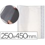 Bolsas Protetoras Para Encadernacao Adesivas em Polipropileno Cor Transparente Medidas 250X450Mm