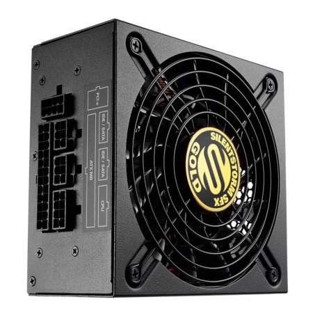 Fonte de alimentação sharkoon silentstorm sfx - l 500w 80+ gold