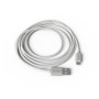 Cabo Groovy Usb-A A Micro USB Comprimento 2 Mt Cor Branco