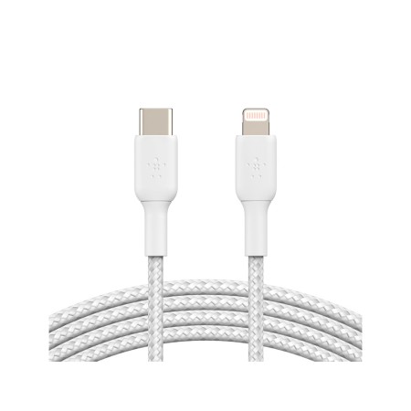 Cabo Trancado Belkin Caa004Bt1Mwh Usb-C A Lightning Boost Charge Comprimento 1 M Cor Branco