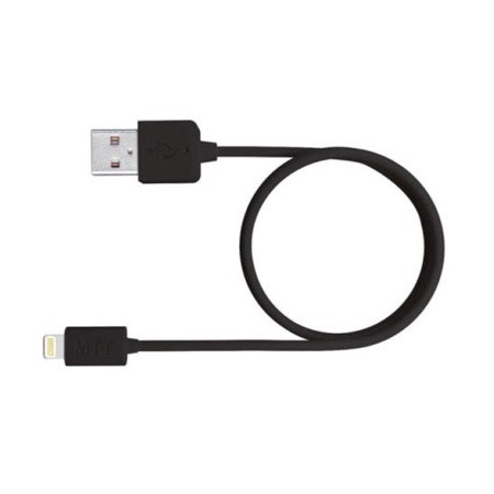 Cabo USB 2.0 A Apple Lightning Mediarange USB 2.0 Comprimento Do Cabo 1 Mt Preto