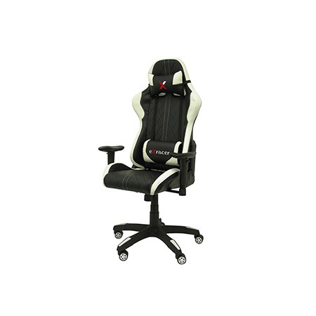 Cadeira Pyc Gaming Chair Giratoria Simi Pele Regulavel em Altura Preta 1200+80X670X670 Mm