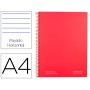 Caderno Espiral Navigator A4 Micro Capa Forrada 80 F 80 Gr Pautado 1 Banda Cor Vermelho