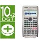 Calculadora Casio Fc-100V Financeira 4 Linhas 10+2 Digitos Armazenamento Flash Calculo de Impostos com Capa Cor Cinza