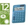 Calculadora Casio Ms-20Uc-Bu Secretaria 12 Digitos Tax +/- Cor Azul