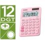 Calculadora Casio Ms-20Uc-Pk Secretaria 12 Digitos Tax +/- Cor Rosa