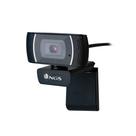 Camara Webcam Ngs Xpresscam 1080 Full Hd 1920 x 1080 Conexao USB 2.0 Microfone Incorporado 2 Mpx Cor Preto
