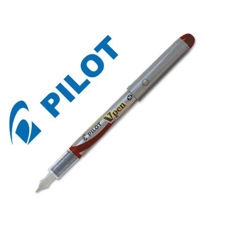 Caneta Pilot V Pem Silver Vermelho Svp-4Wr