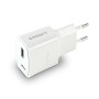 Carregador de Parede Groovy 1 USB + 1Usb-C Cor Branco