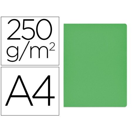Classificador de Cartolina Gio Simple Intenso Din A4 Verde 250G/M2