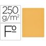 Classificador de Cartolina Gio Simple Intenso Folio Amarelo 250G/M2