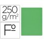 Classificador de Cartolina Gio Simple Intenso Folio Verde 250G/M2